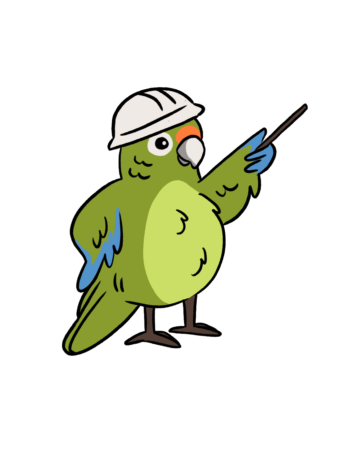 Periquito, embajador de aprendizaje de Carbóncero