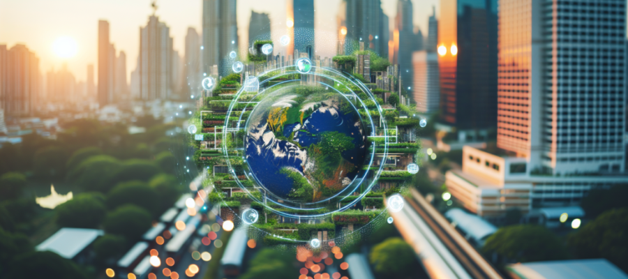 Cuidad Sostenible imagen conceptual